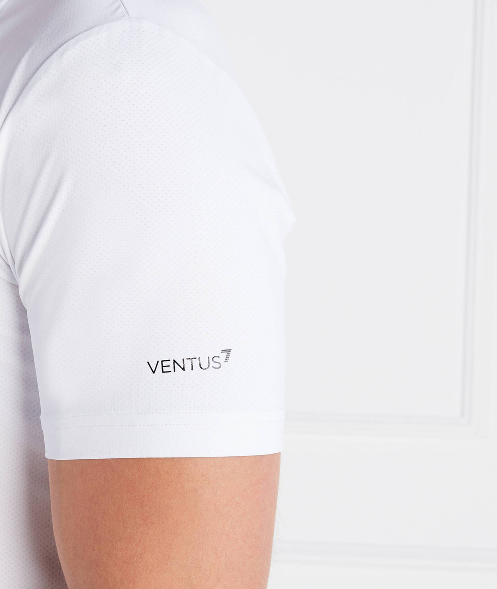 Поло EA7 - белый(8NPF23 PJEMZ)