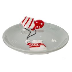 GAEM Тарелка "Белый медведь", L18 W17 H4 см