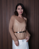 Паутинка «Нежное прикосновение» в сером