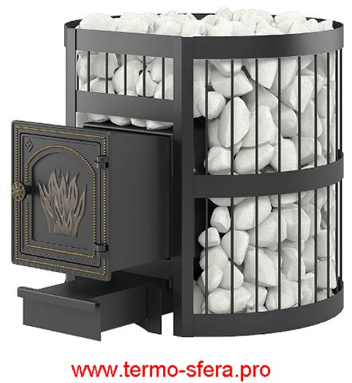 Печь ВЕЗУВИЙ Легенда Ретро Стандарт 24 (ДТ-4) L-280