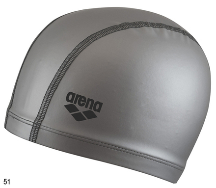 Шапочка для плавания ARENA LIGHT SENSATION, артикул 91900, цвет 51 (silver)
