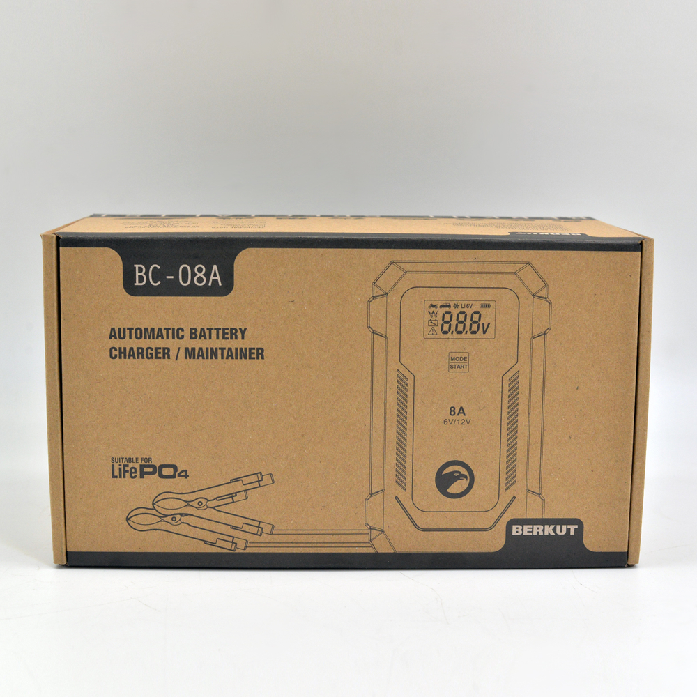 Автоматическое зарядное устройство BERKUT Specialist BC-08A