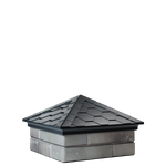 Колпак полимеркомпозитный Everest 390*390 (1,5 кирпича) черный