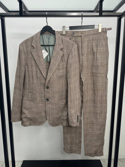 Льняной костюм Brunello Cucinelli