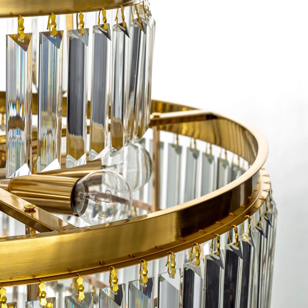 Citilux Ricky CL314263 Люстра подвесная хрустальная