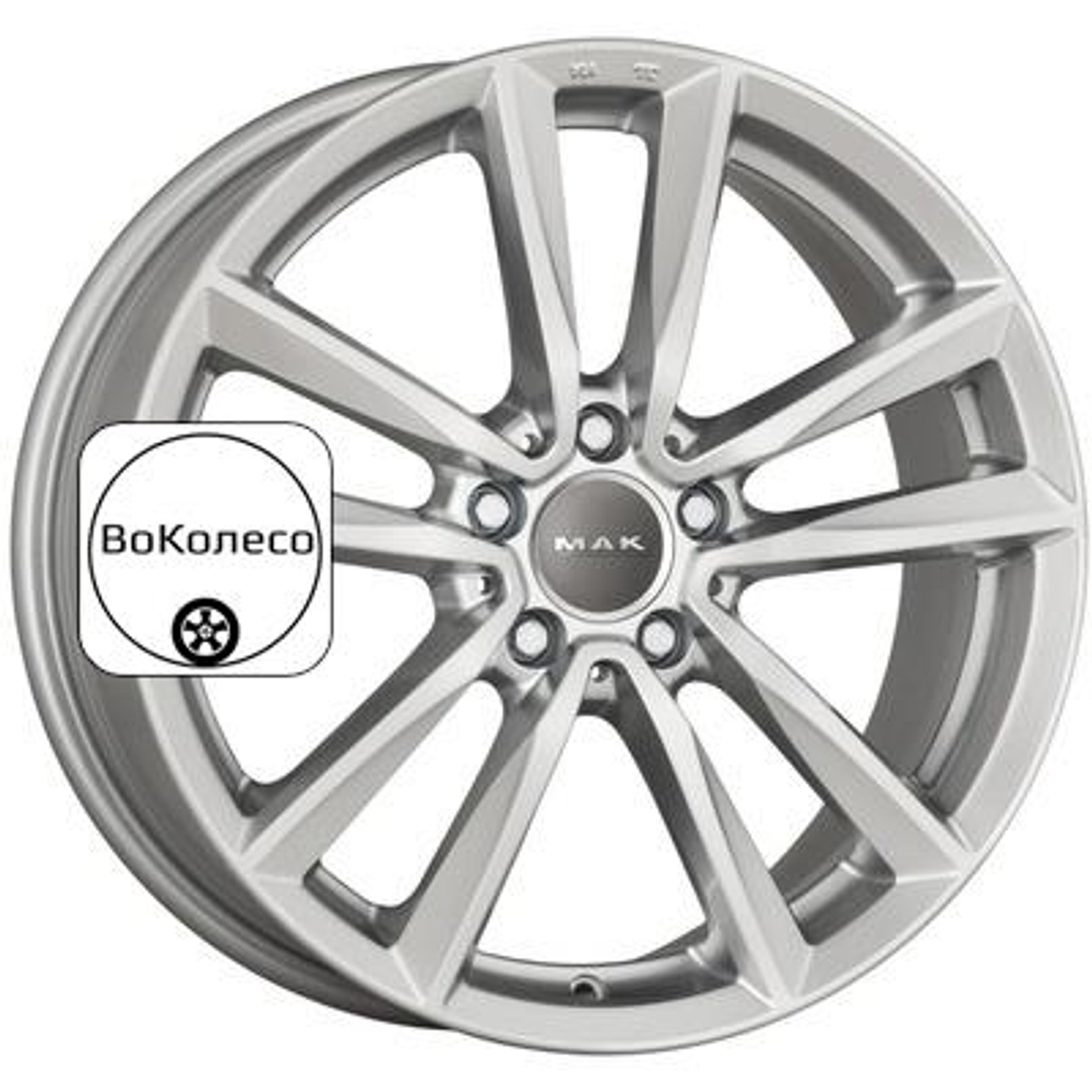 8x18/5x112 ET45 D66,6 Bremen Silver MAK