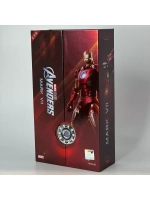 Фигурка Железный человек Marvel ZD Toys 1907-07 Mark 7 свет