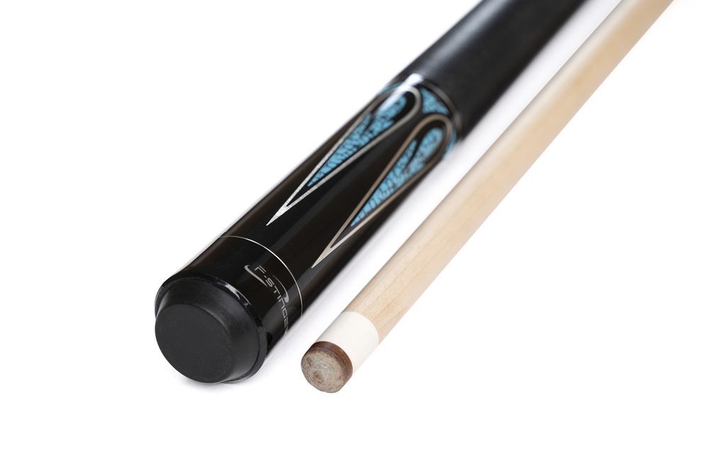 Кий / пул 2-pc "Fury Stinger X-3" черно-бирюзовый