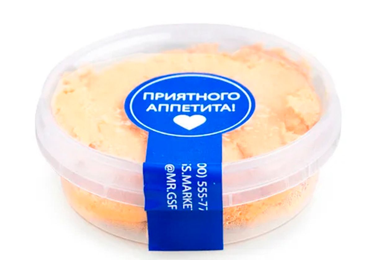 Рийет лососевый горячего копчения, 100г