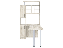 Стол компьютерный 14 крафт серый