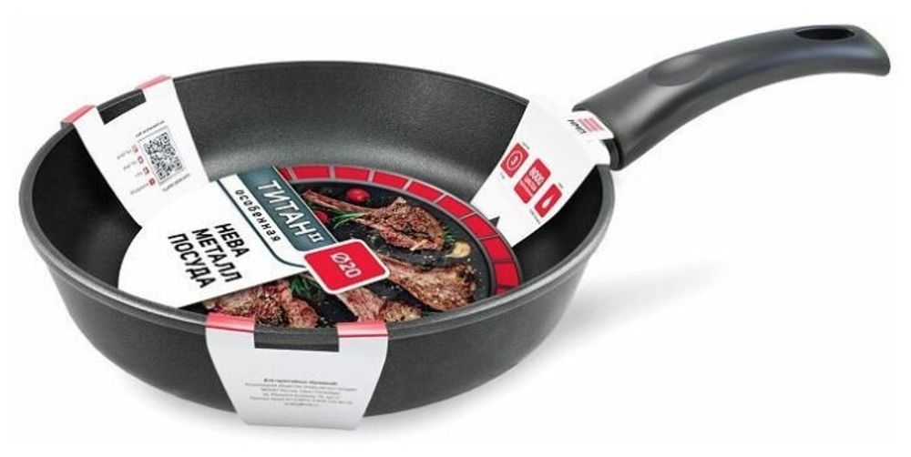 Сковорода НЕВА МЕТАЛЛ ПОСУДА Ферра индукция 59026, 26 см