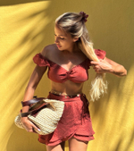 Пояс с ракушками и звездой