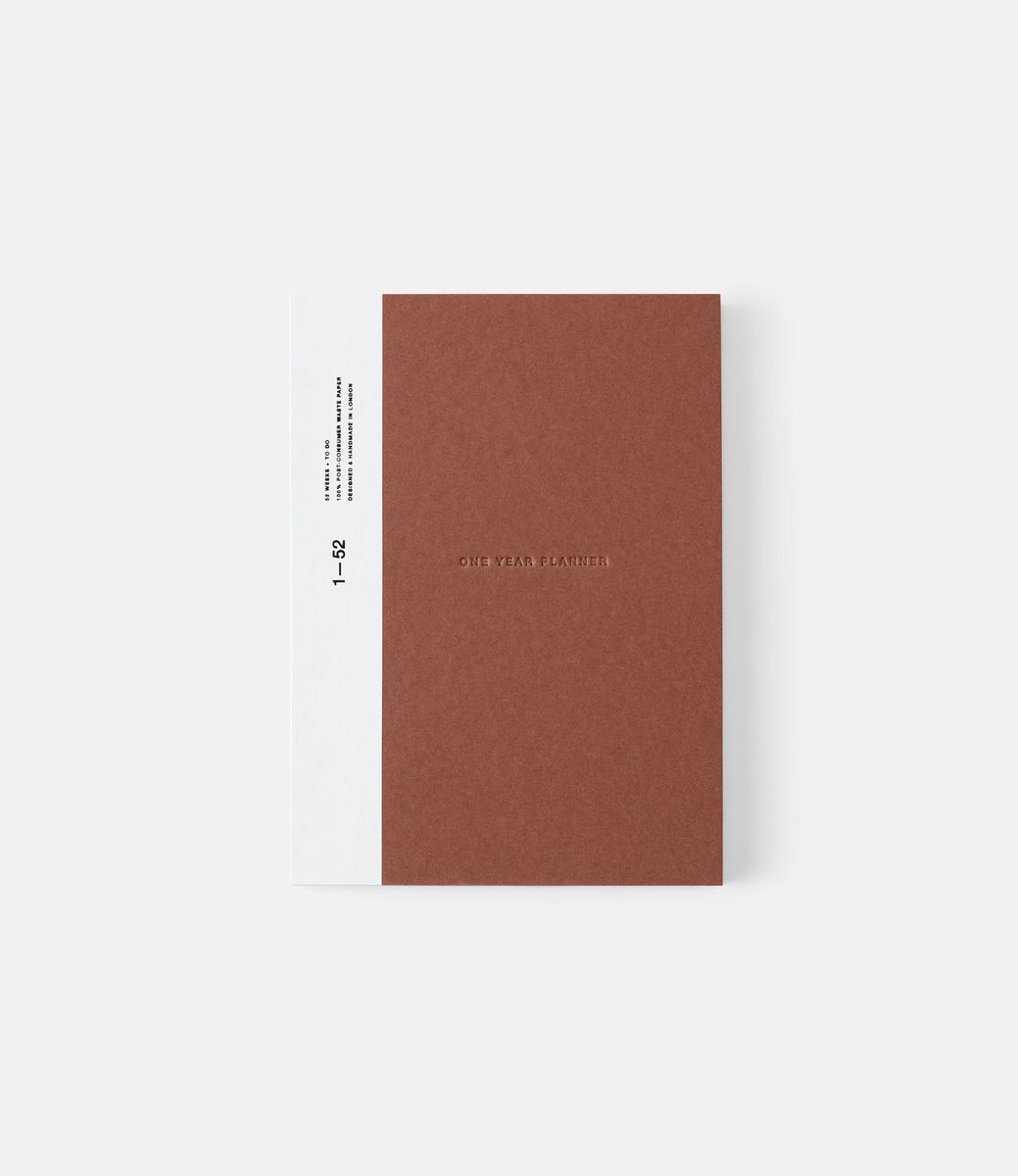 Before Breakfast One Year Planner Earth Brown — планер на год