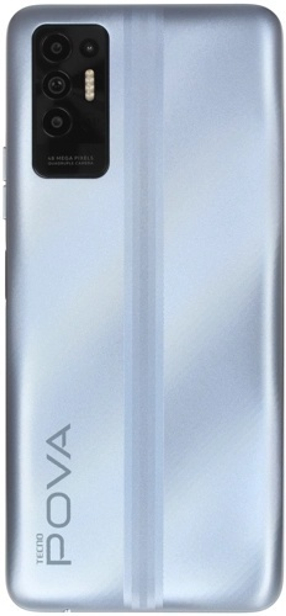 Смартфон TECNO Pova 2 4 ГБ/64 ГБ серебристый