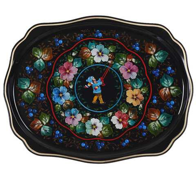 Zhostovo metal tray A31D0704255