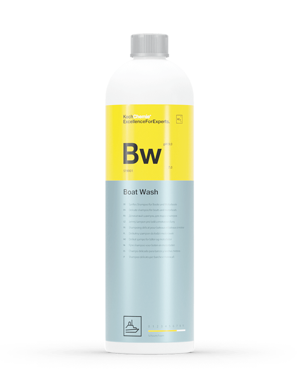 KochChemie Boat Wash - Нейтральный шампунь для лодок и катеров (1 л)
