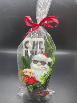 Ароматическое мыло ручной работы Дед Мороз "С НГ, КРЧ!"