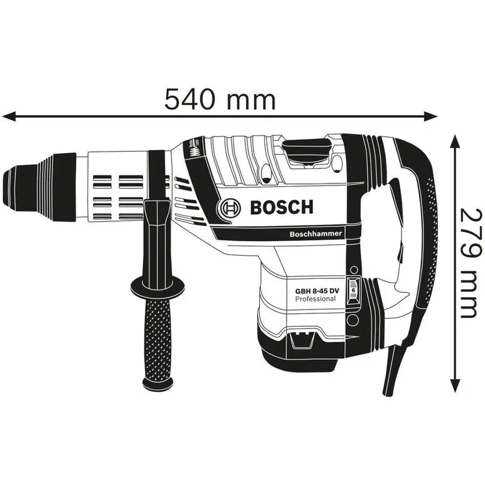 Перфоратор GBH 8-45 DV BOSCH 0611265000