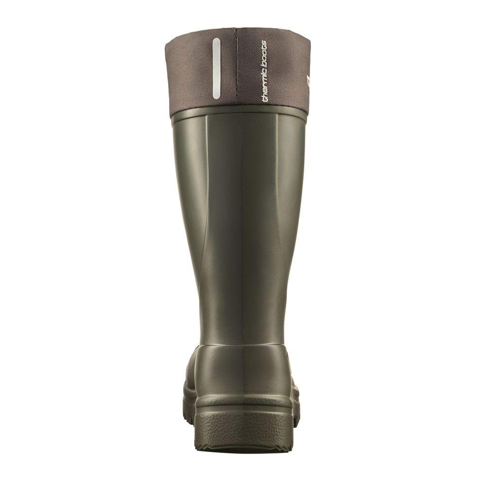 Сапоги зимние мужские из ЭВА TORVI -45С, подошва ТЭП, 4-слойный меховой вкладыш (Олива)