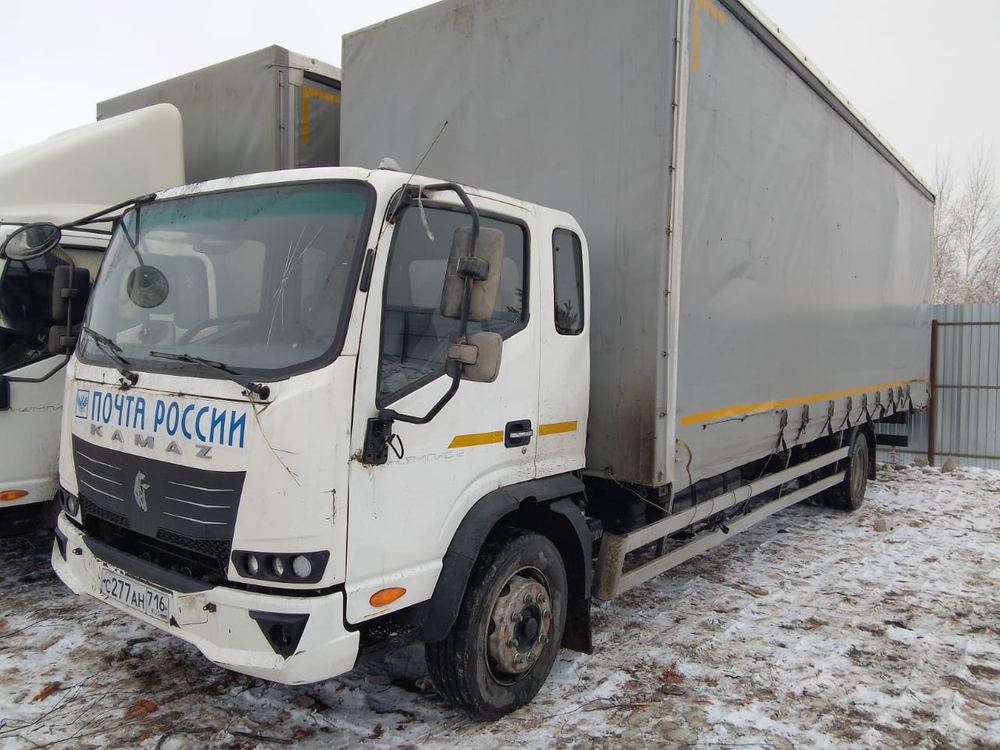 РусТрак 4389* на шасси КамАЗ 43082 4x2 Бортовой (Евроборт) 4389F1 (Евроборт, Дизельный, 3,8 л, 166 л