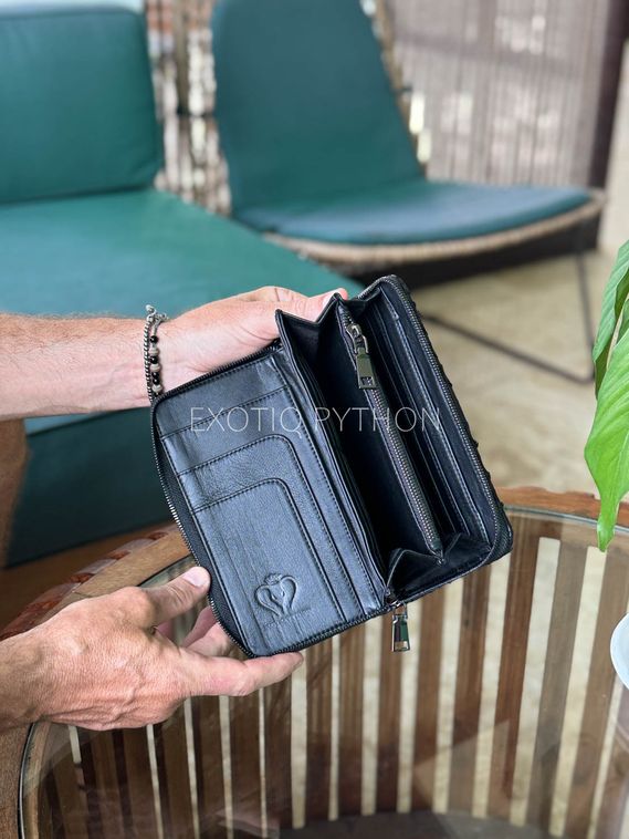 Мужской кошелек из кожи королевского питона WA-233