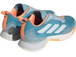 Женские Кроссовки теннисные Adidas Avacourt - preloved blue/footwear white/screaming orange