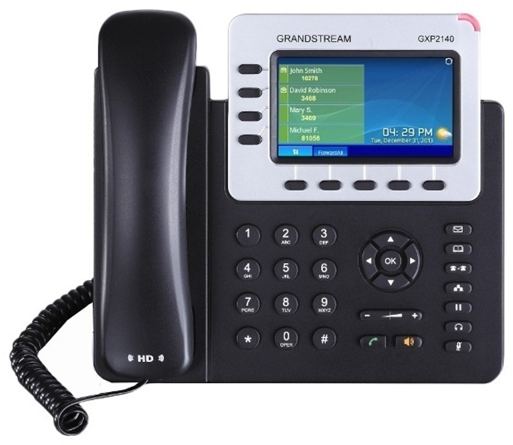 IP-телефон Grandstream GXP2140 черный
