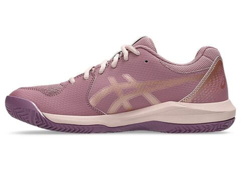 Женские кросовки для Padel Asics Gel-Dedicate 8 Padel - purple oxide/white