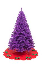 Искусственная фиолетовая елка «Прованс» (пвх) 180 см / 1.8 м