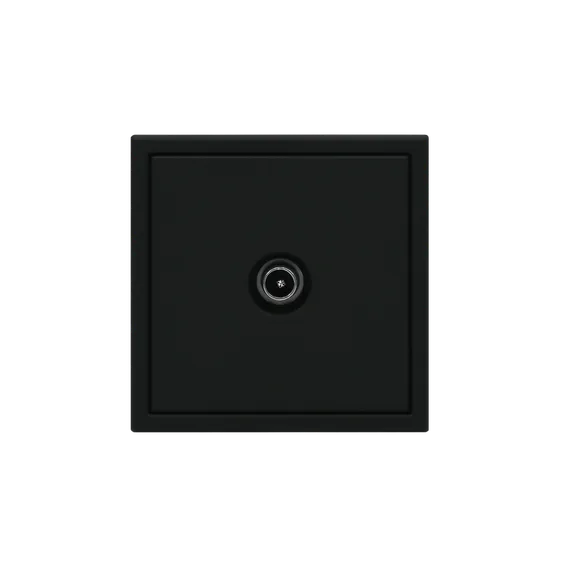 Розетка телевизионная оконечная TV ArtGallery 1дБ механизм карбон SE GAL001091