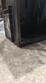 УЦЕНКА_Корпус TESLA 3241U3BF, Без БП, ATX, чёрный, 1xFAN, 2xUSB2, 1xUSB3 (RMA_TSL-3241U3-BF) {новый; замятие на заднем левом нижнем углу}