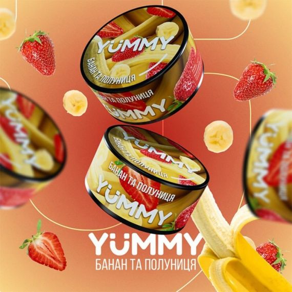 Yummy - Banana Strawberry (Банан Клубника) 100 г