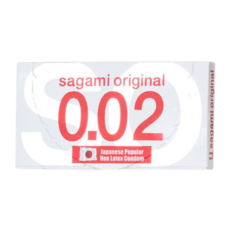 Sagami Original 0.02 – полиуретановые японские презервативы