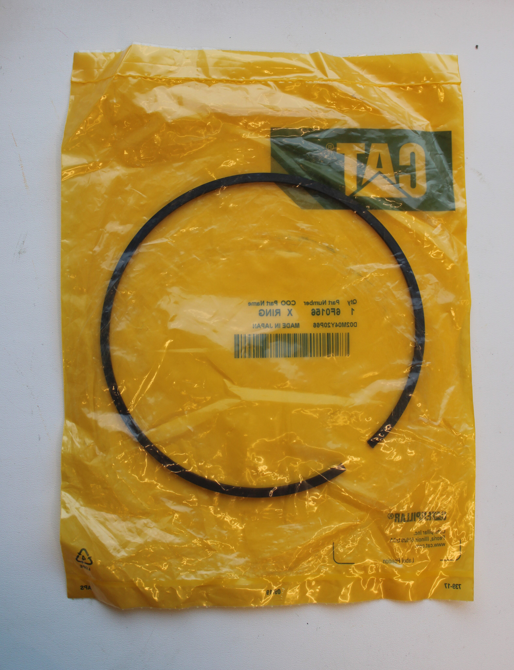 кольцо уплотнительное металлическое АРТ: 6F0156