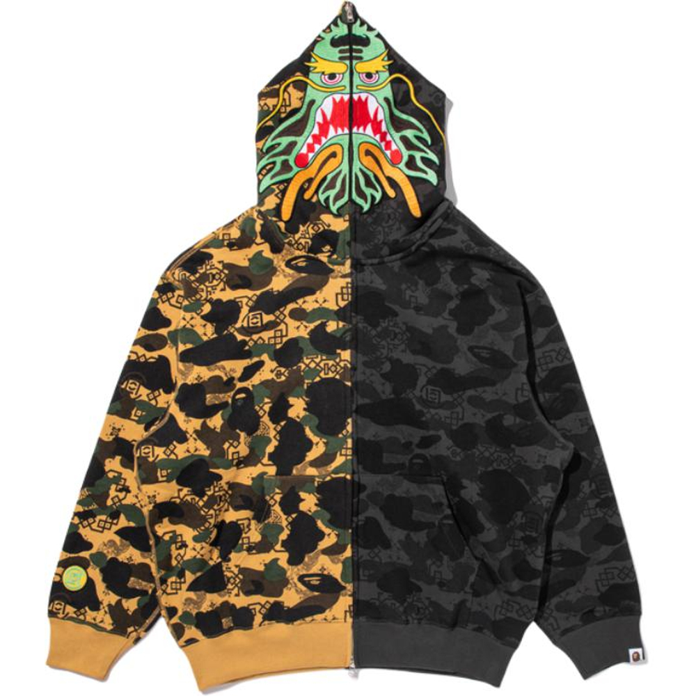 A Bathing Ape Bathing Ape Clot Ss26 Свитшот черный
