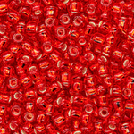 Японский бисер TOHO Round 8/0 (№25B), с внутренним серебрением, прозрачный