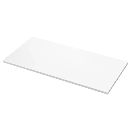 Столешница - IKEA HEMTRÄSK/HEMTRASK/ХЕМТРЭСК ИКЕА, 139х63,5х2,8 см, белый