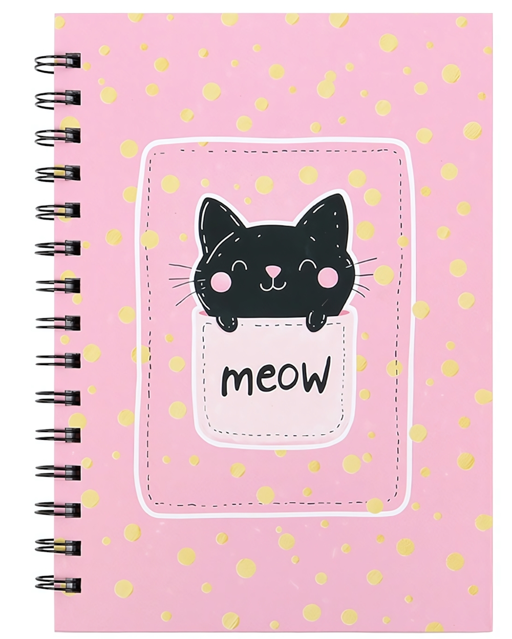 Записная книжка А5 80л. клетка, на спирали на спирали DV-15811-2 (Darvish)