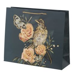 GAEM Пакет подарочный (бумага 210г/м2, блок микс 12шт), L38 W12 H32 см, 4в.