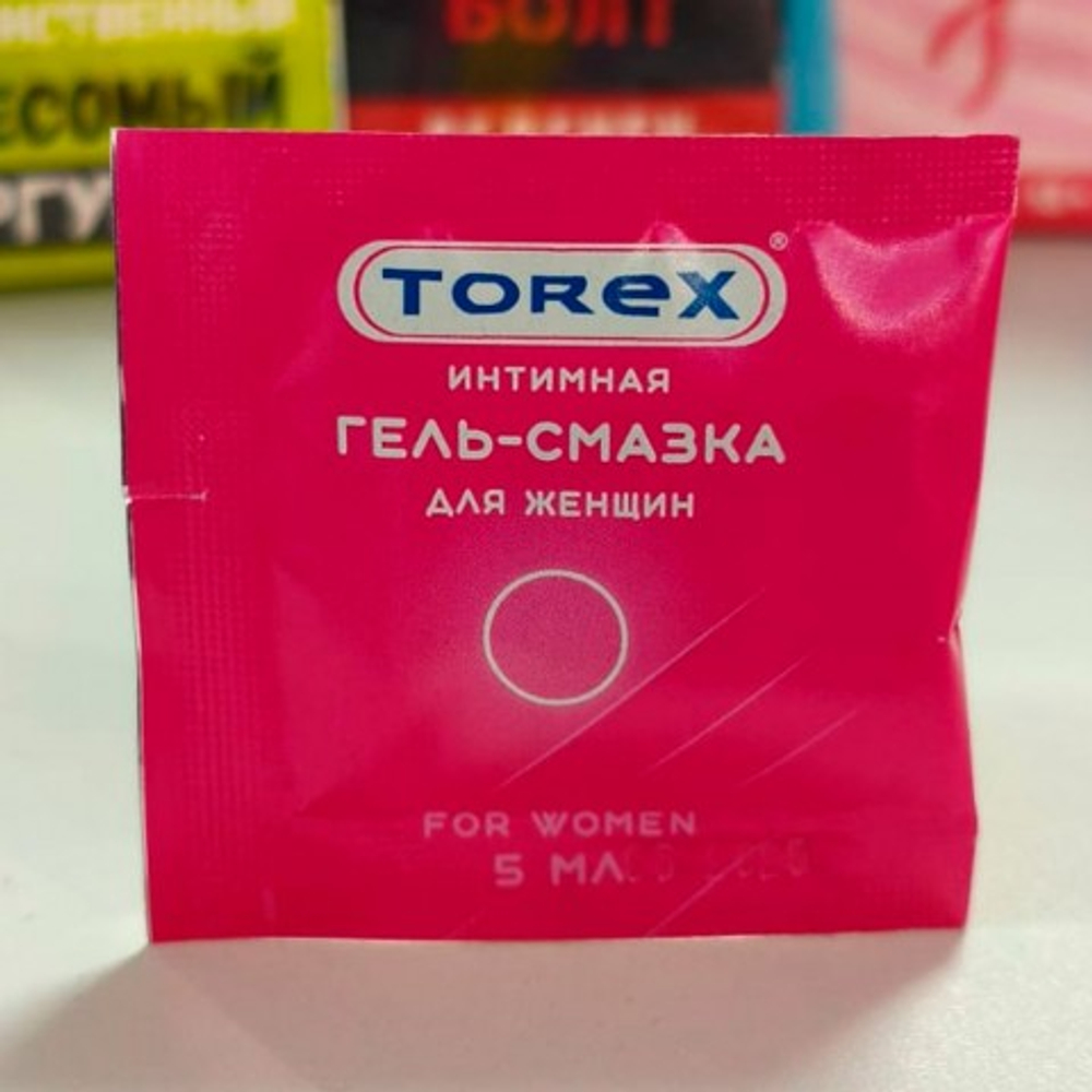 Гель-Смазка TOREX FOR WOMEN, саше, 5 мл