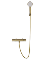 Смеситель для душа с термостатом WONZON & WOGHAND INN 2, Брашированное золото (WW-A2006-A-BG)