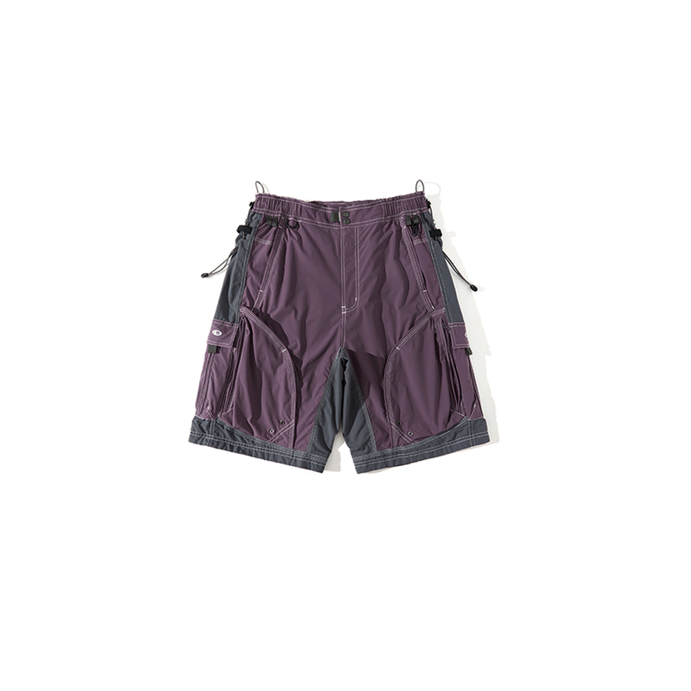 Шорты Nothomme Blue Workwear Shorts "Purple And Purple-Gray"