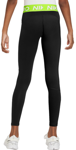 Штаны для девочки теннисные Nike Girls Pro Dri-Fit Leggings - черный
