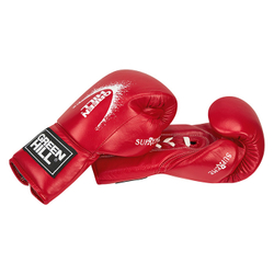 BGS-2111 Боксерские перчатки SUPREME красные