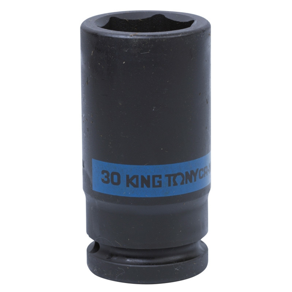 Головка торцевая ударная глубокая шестигранная 3/4&quot;, 30 мм KING TONY 643530M