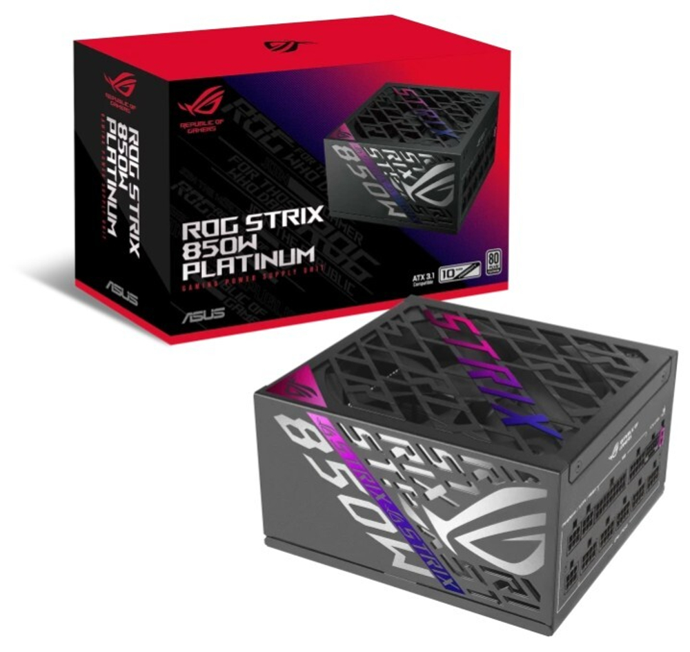 Блок питания ATX ASUS ROG-STRIX-850P-GAMING