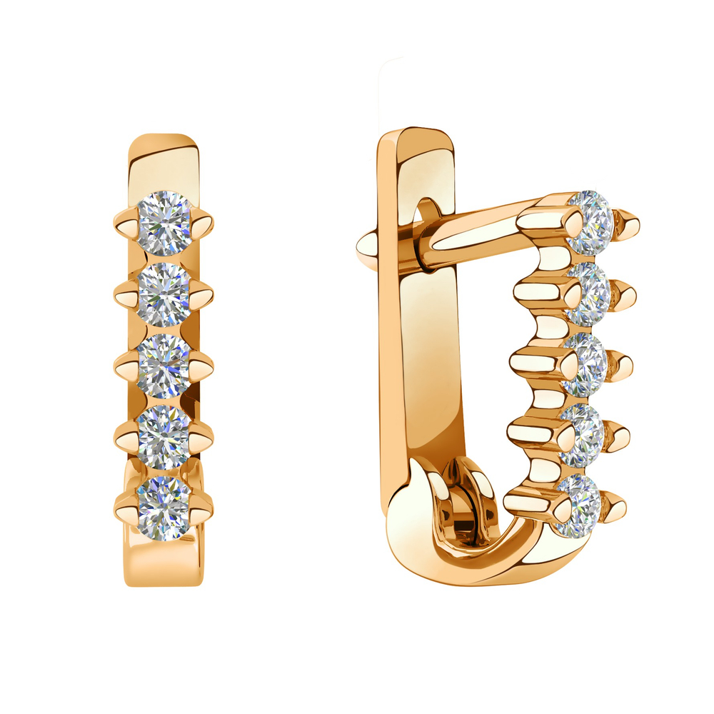 Серьги из золота 585 пробы