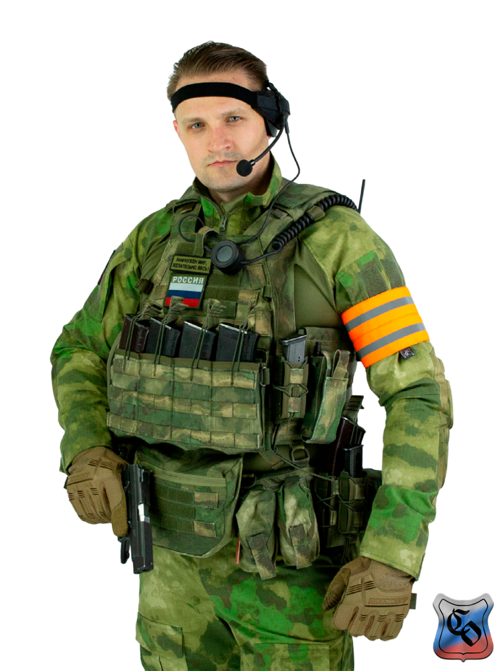 Подсумок утилитарная напашная SSO ГРОМ. A-Tacs FG