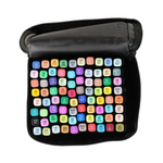 Маркер для скетчинга, двусторонние, Basir, на подставке, четырёхгранные, 14 мм, спиртовые, 80 шт