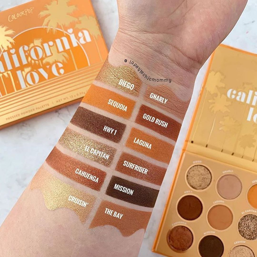 ColourPop California Love palette